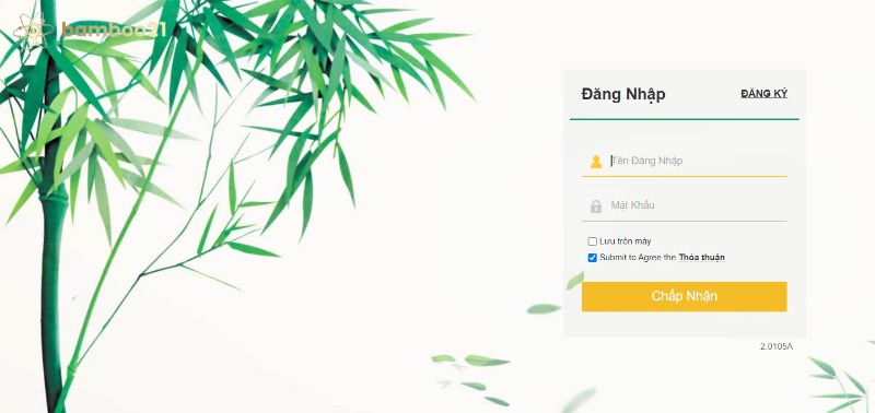 Cần đăng nhập Bamboo21 lại để vào tài khoản cá nhân